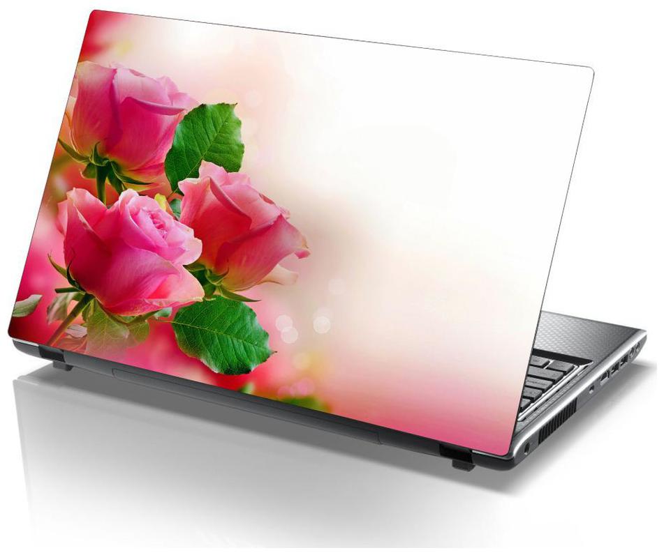 

Laptop Sticker (The flower Surface Covering Area 38 1cm x 25 4cm (15 x 10 inch))