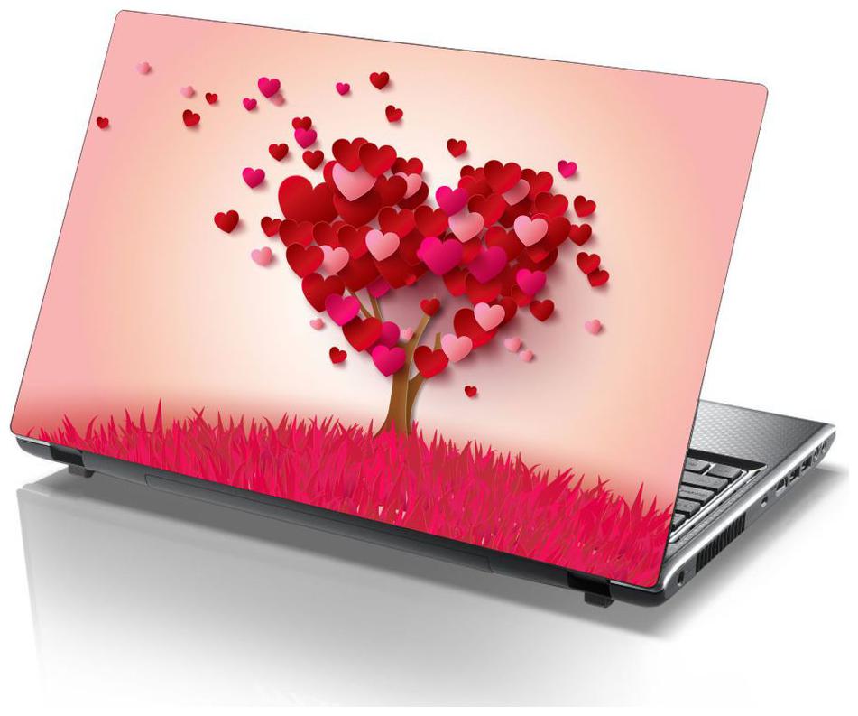 

Laptop Sticker (Tree heart Surface Covering Area 38 1cm x 25 4cm (15 x 10 inch))