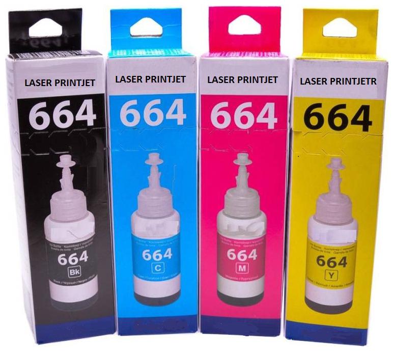 

Laser Printjet Epson compatible 664 Multi Color Ink Cartridge (Magenta Black Yellow Cyan)