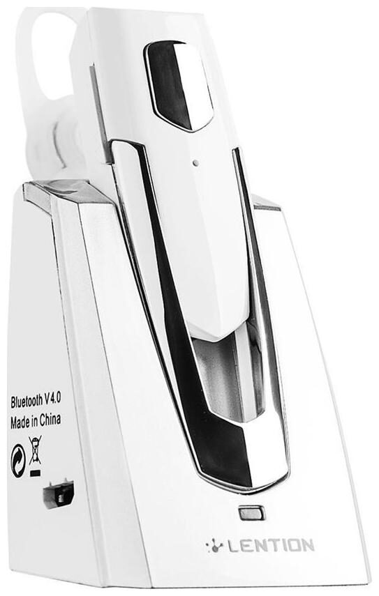 

Lention BTH-CK600s-WHI Mono Bluetooth Headset ( White )