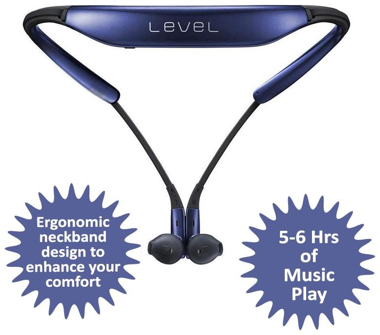 

TSV Level In-Ear Bluetooth Headset ( Blue )