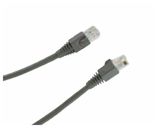 

LEVITON 5G460-5S GIGAMAX 5E STANDARD PATCH CORD CAT 5E 5 FEET LENGTH GREY