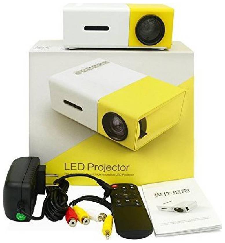 

Like Star INI-Pro YG300 Portable Projector (Multicolor)