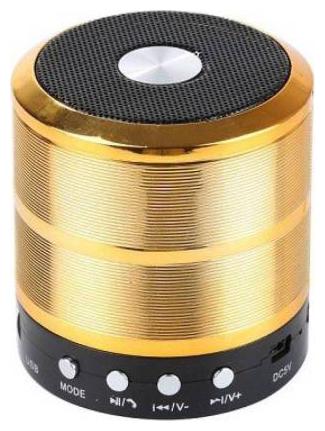 

Like Star WS887 Bluetooth Portable Speaker ( Gold )
