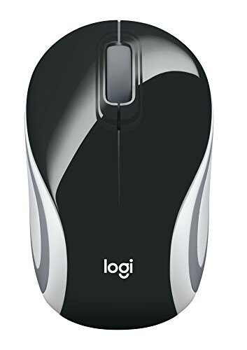 

Logitech Wireless Mini Mouse M187 - Black - AP Wireless Mouse ( Black )
