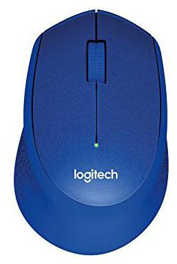 

Logitech M331 SILENT PLUS Blue Wireless Mouse ( Blue )