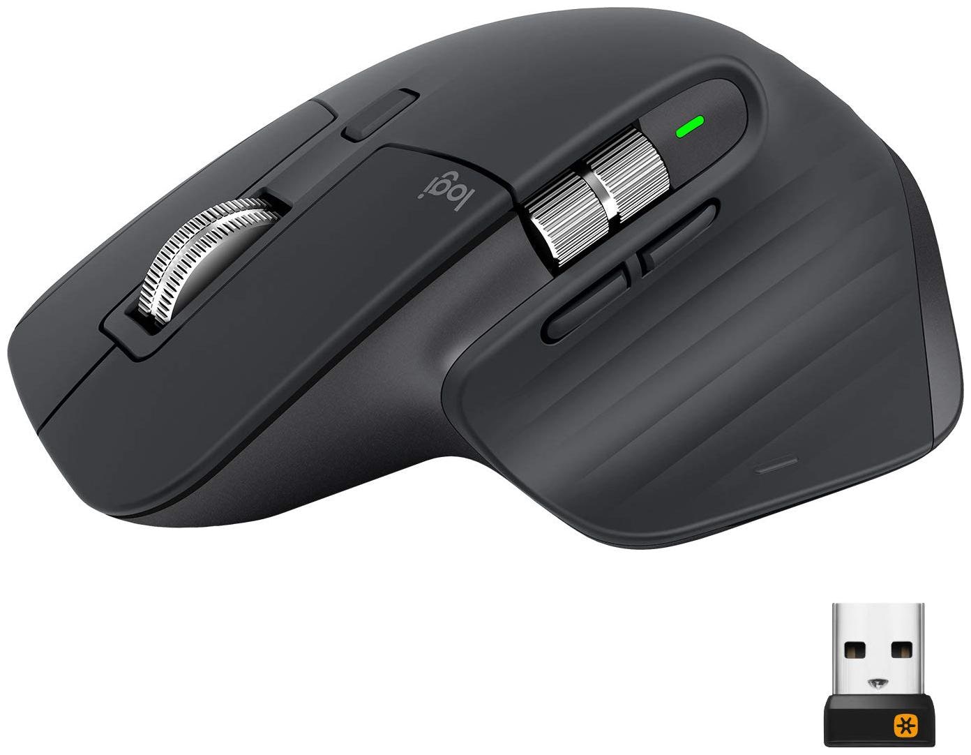 

Logitech MX Master 3 Wireless Mouse ( Black )