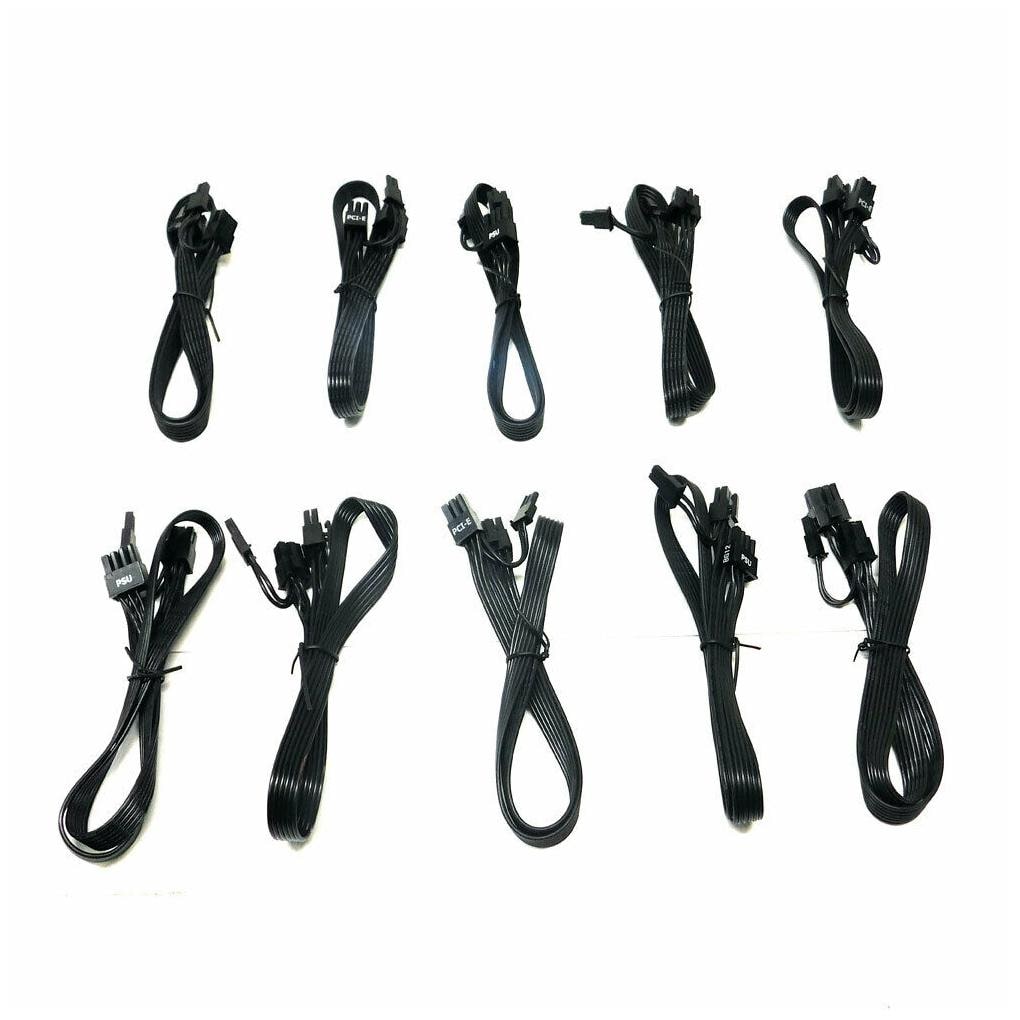 

(Lot of 10) Seasonic BG 12 6 2 To 8 Pin PCIE Modular Power Supply Cables