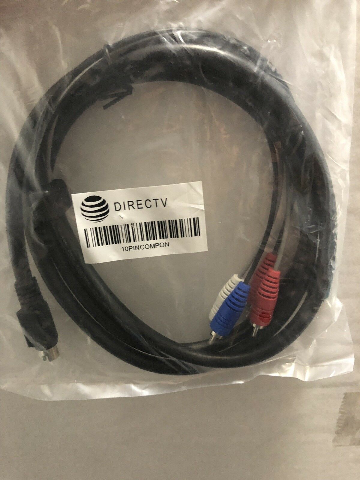 

(Lot Of 2) New 10PIN COMPONENT A V CABLE 10PINCOMPON RCA AUDIO VIDEO DIRECTV