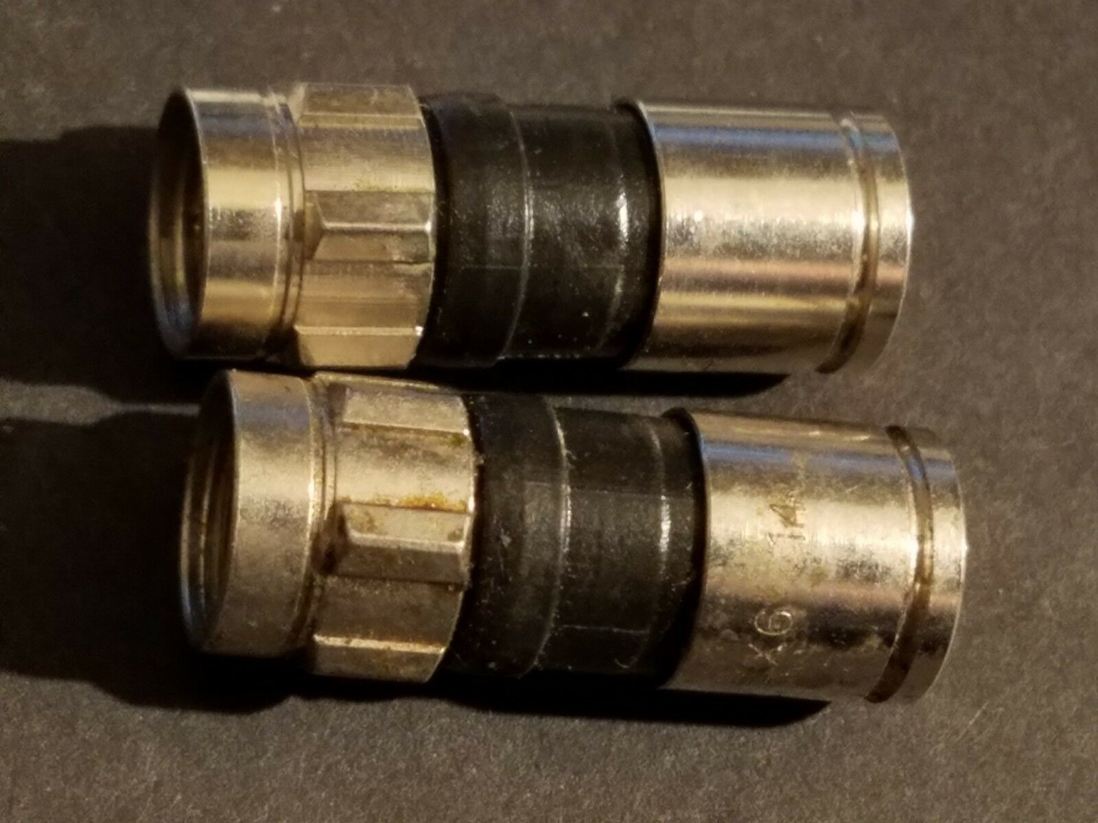 

(LOT OF 2) NEW Coax Cable-Compression-Connector-PPC-EX6 14