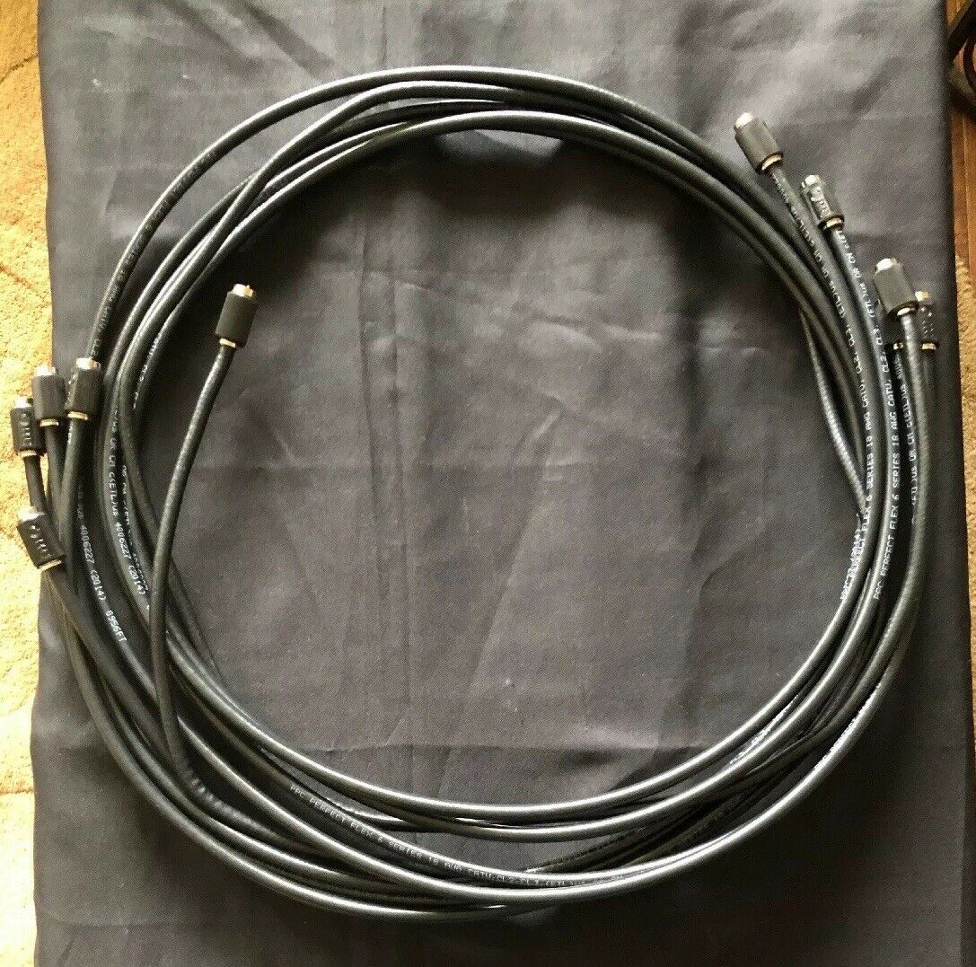

Lot Of (5) PPC 6 foot coaxial cables