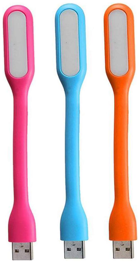 Lovex 5V 1.2W Portable Flexible USB LED Light Pack of 3 Multicolor
