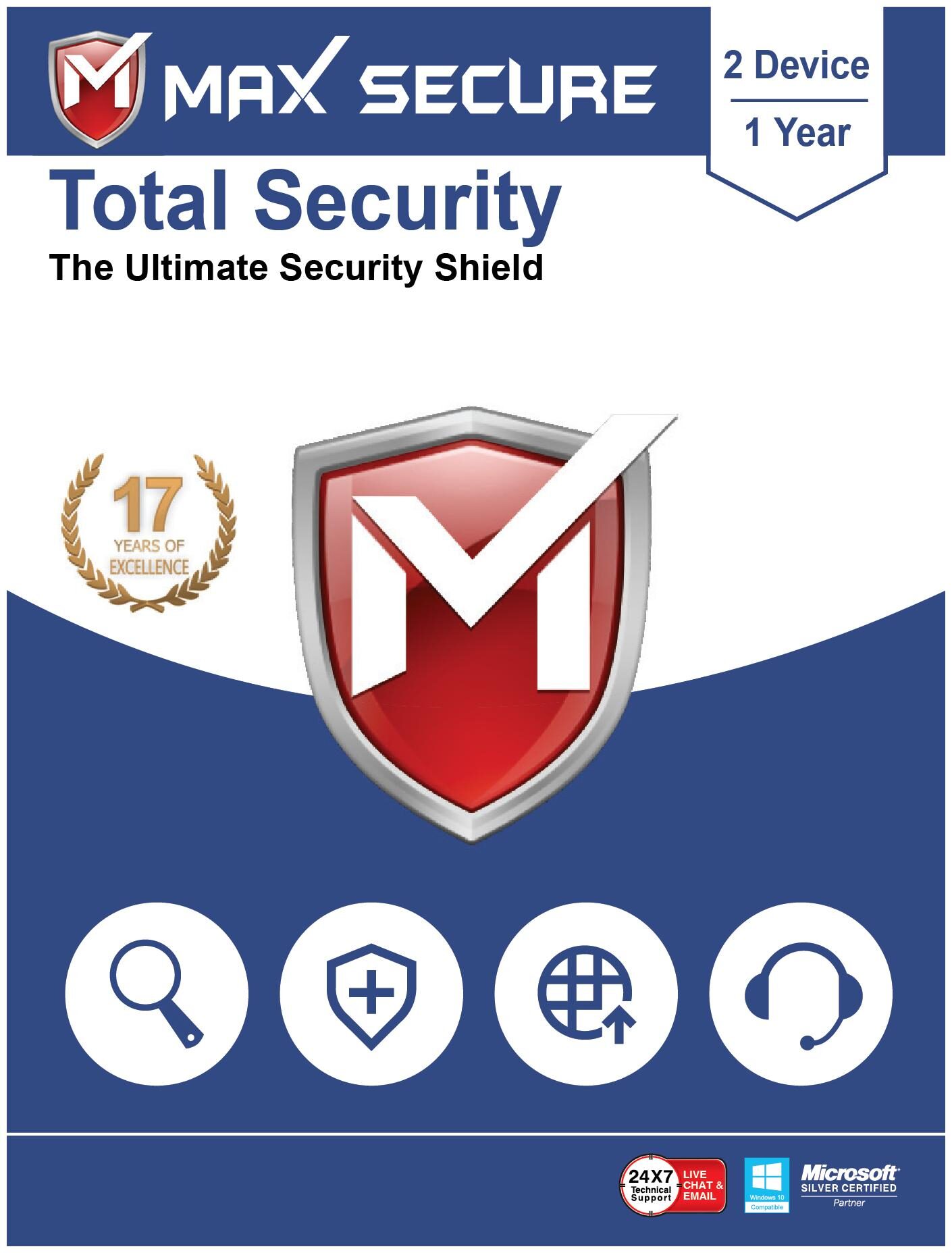 

Max Secure Total Security ( 2 Pc 1 Year )