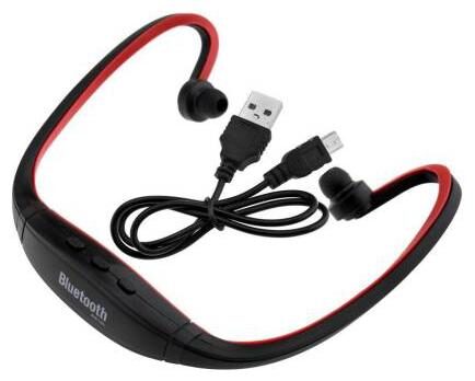 

MENDLY S9-Neckband Type-039 In-Ear Bluetooth Headset ( Black Red )