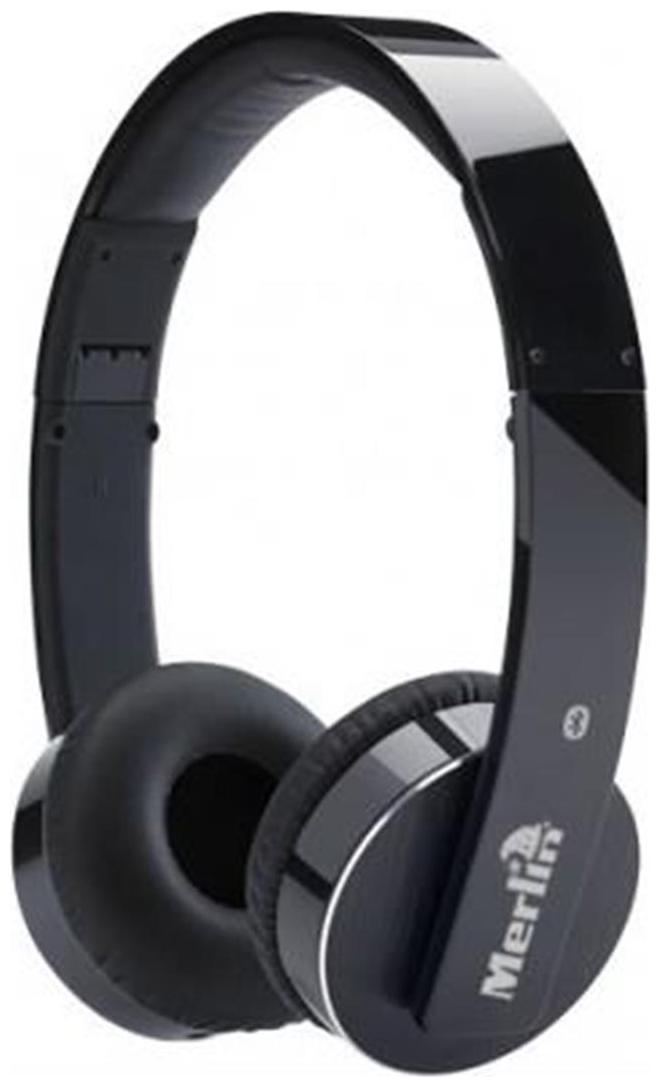 

Merlin On-Ear Wired Headphone ( Black )