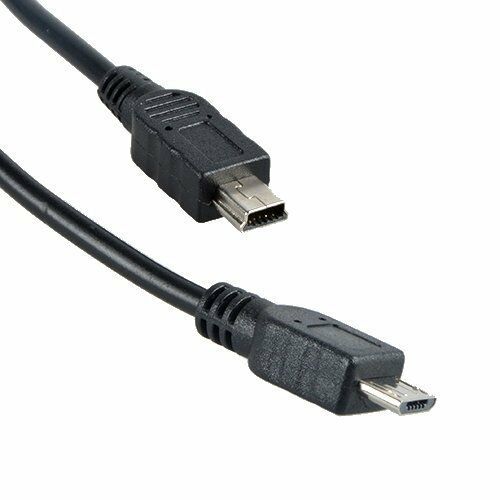 

Micro USB 5 pin Male To Mini USB 5 Pin Male Adapter Converter Data Cable