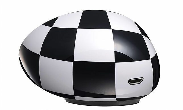 

Mini Cooper Rear Mirror Design Portable Bluetooth Stereo Speaker Speakerphone