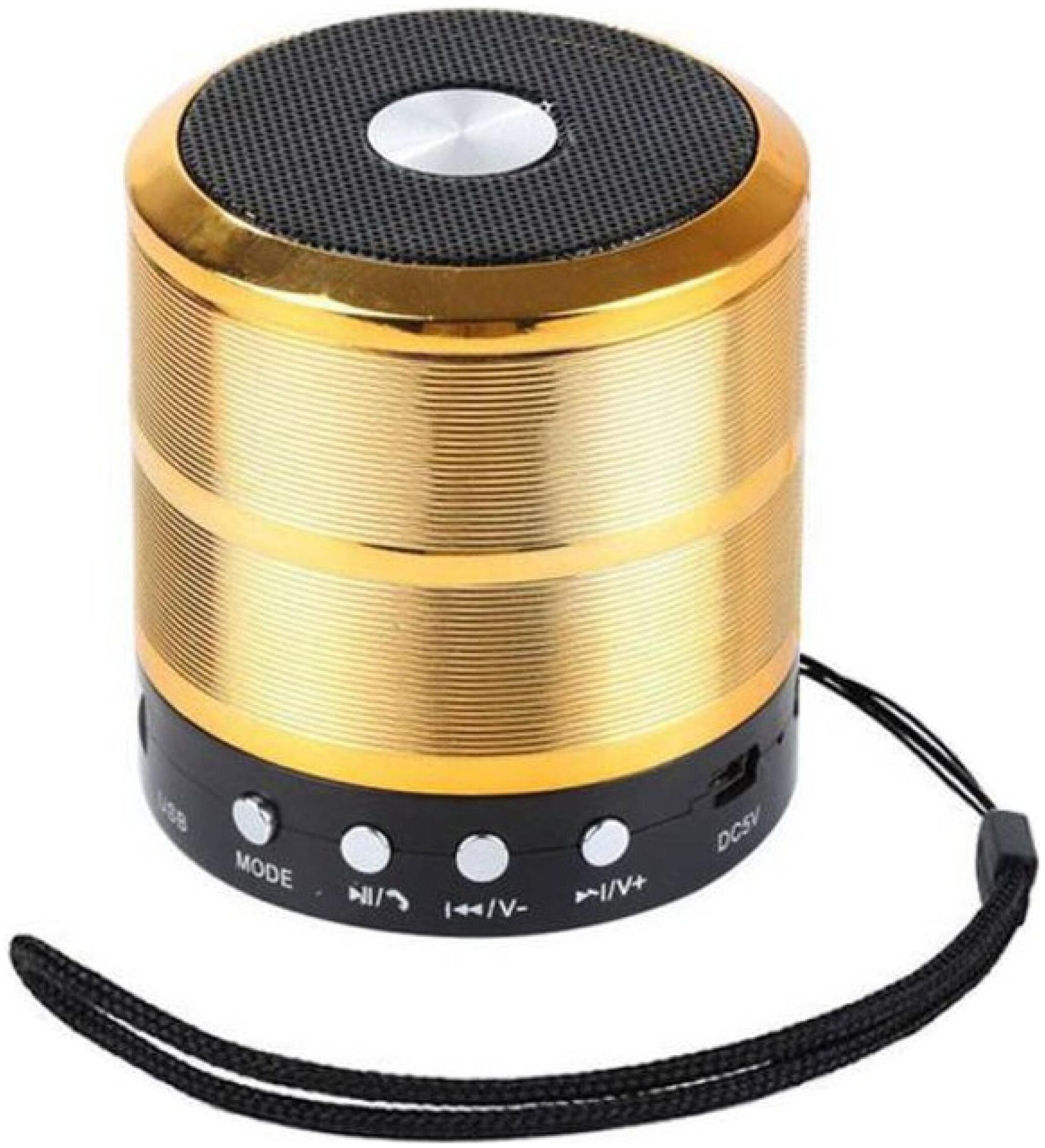 

MOB2SHOP IN MINIBLUETOOTH887 Bluetooth Portable speaker ( Yellow Gold )