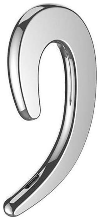 

CHG CHG Ear-Hook Headphones Non-Ear Plug Bluetooth Headset with Mic Bone Conduction DESIGN FOR SAMSUNG GALAXY J7 MAX Over-Ear Bluetooth Headset ( Silver )