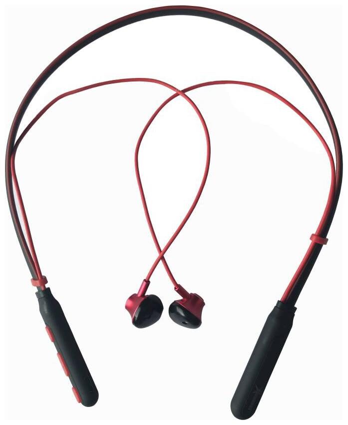 

CHG V21 Charging Case Retractable Neckband Earbuds with Microphone Wirefree Sweatproof Inear Earphones Wireless Portable Cordless Stereo Headset