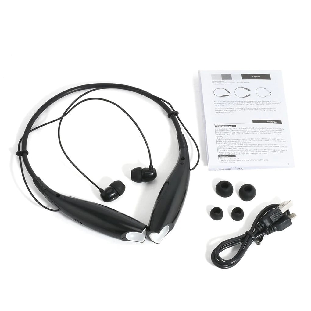 

Monk Tech HBS- 730 In-Ear Bluetooth Headset ( Black )