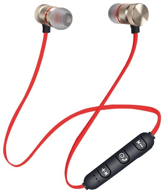 

Monk Tech M-5 In-Ear Bluetooth Headset ( Red )