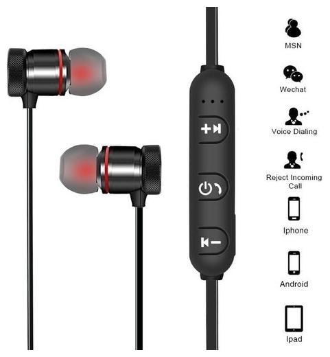 

Monk Tech In-Ear Bluetooth Headset ( Gun Metal Black )