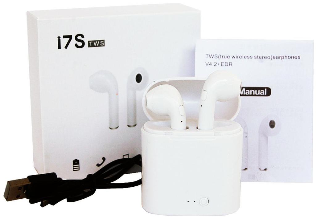 

Monk Tech I7S TWS In-Ear Bluetooth Headset ( White )