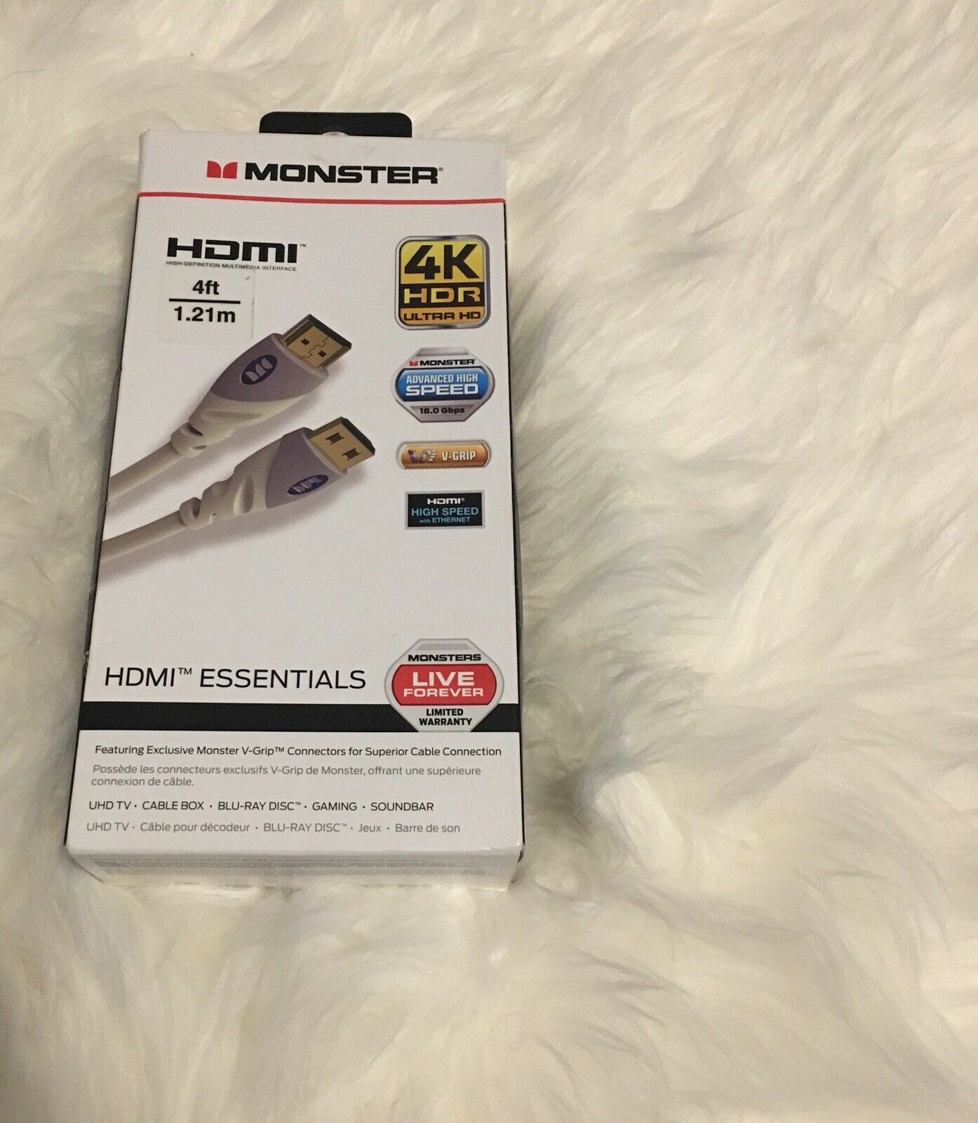 

Monster HDMI 4k Advanced High Speed 4ft