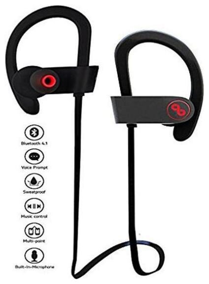 

MS TRADING COMPANY In-Ear Bluetooth Headset ( Blue )