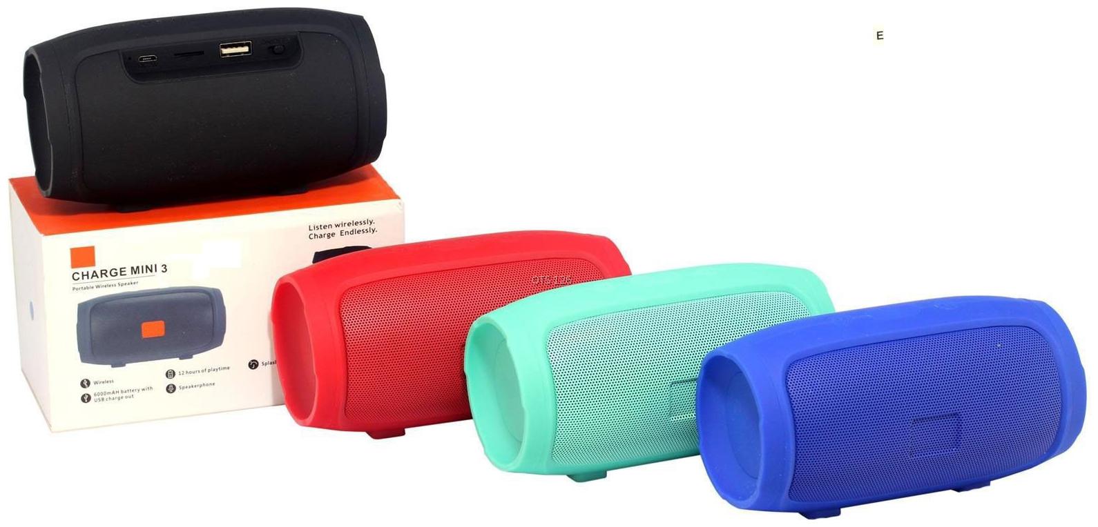 

QUXXA MINI CHARGE 3 Bluetooth Portable speaker ( Assorted )