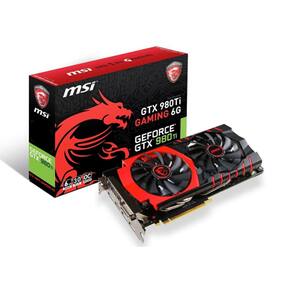 MSI NVIDIA GTX 980TI GAMING 6G 6GB Graphics Card