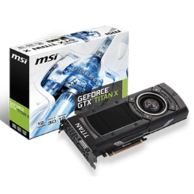 MSI NVIDIA GeForce GTX Titan X 12 GB Graphic Card
