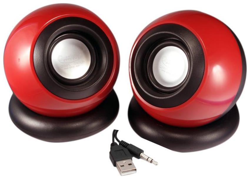 

QUXXA Wired Portable speaker ( Red )
