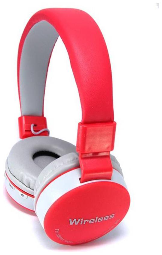 

QUXXA MS-881A Over-Ear Bluetooth Headset ( Red )