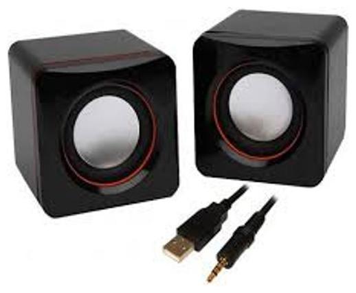 

TRUETEK AT2 Truetek at2 Wired Portable speaker ( Black )