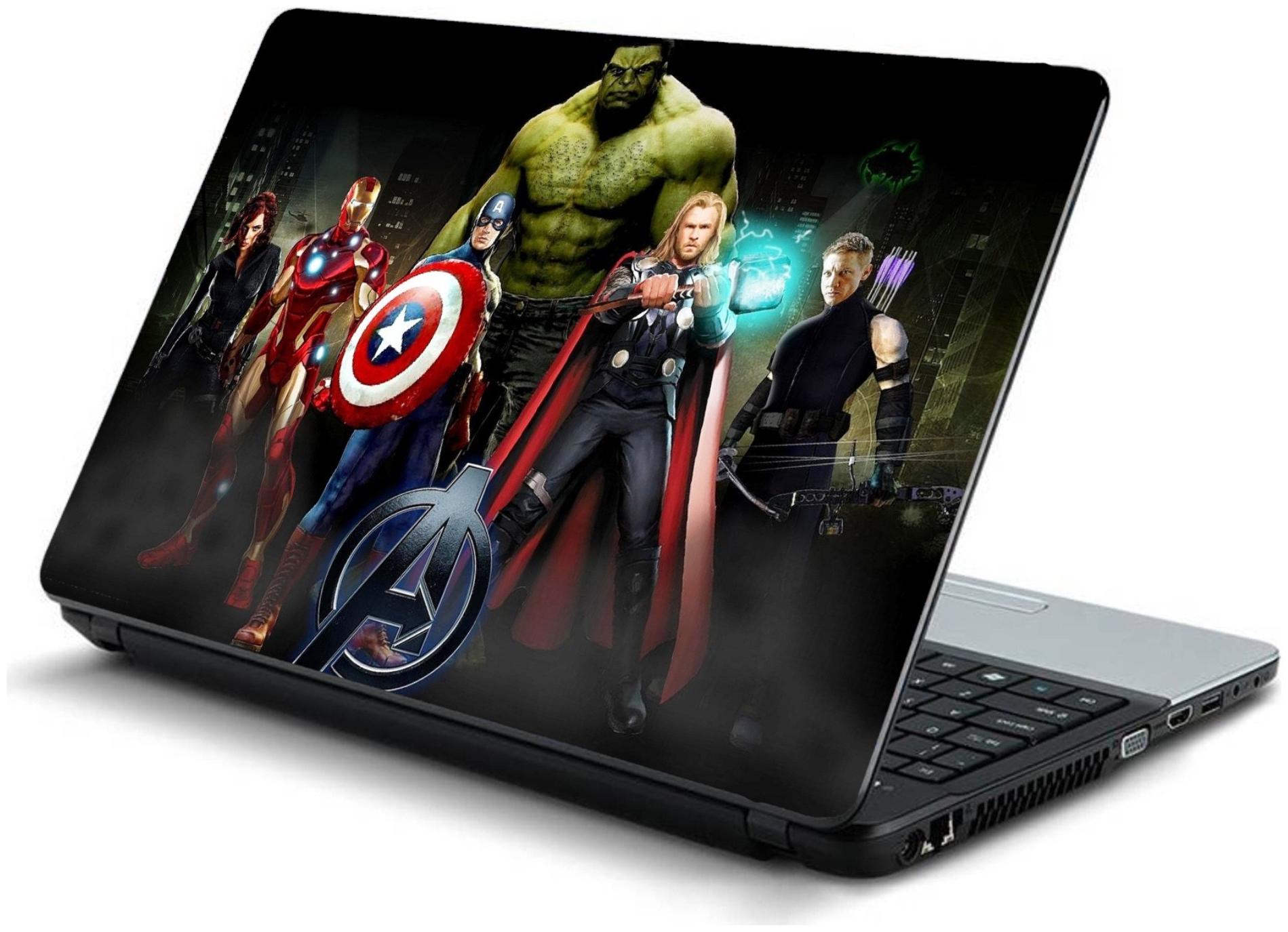 

Namo Arts Avengers with Hulk Laptop Skin Stickers for HP-Dell-Lenovo-Acer-Asus 15 6 inch Laptops Notebooks