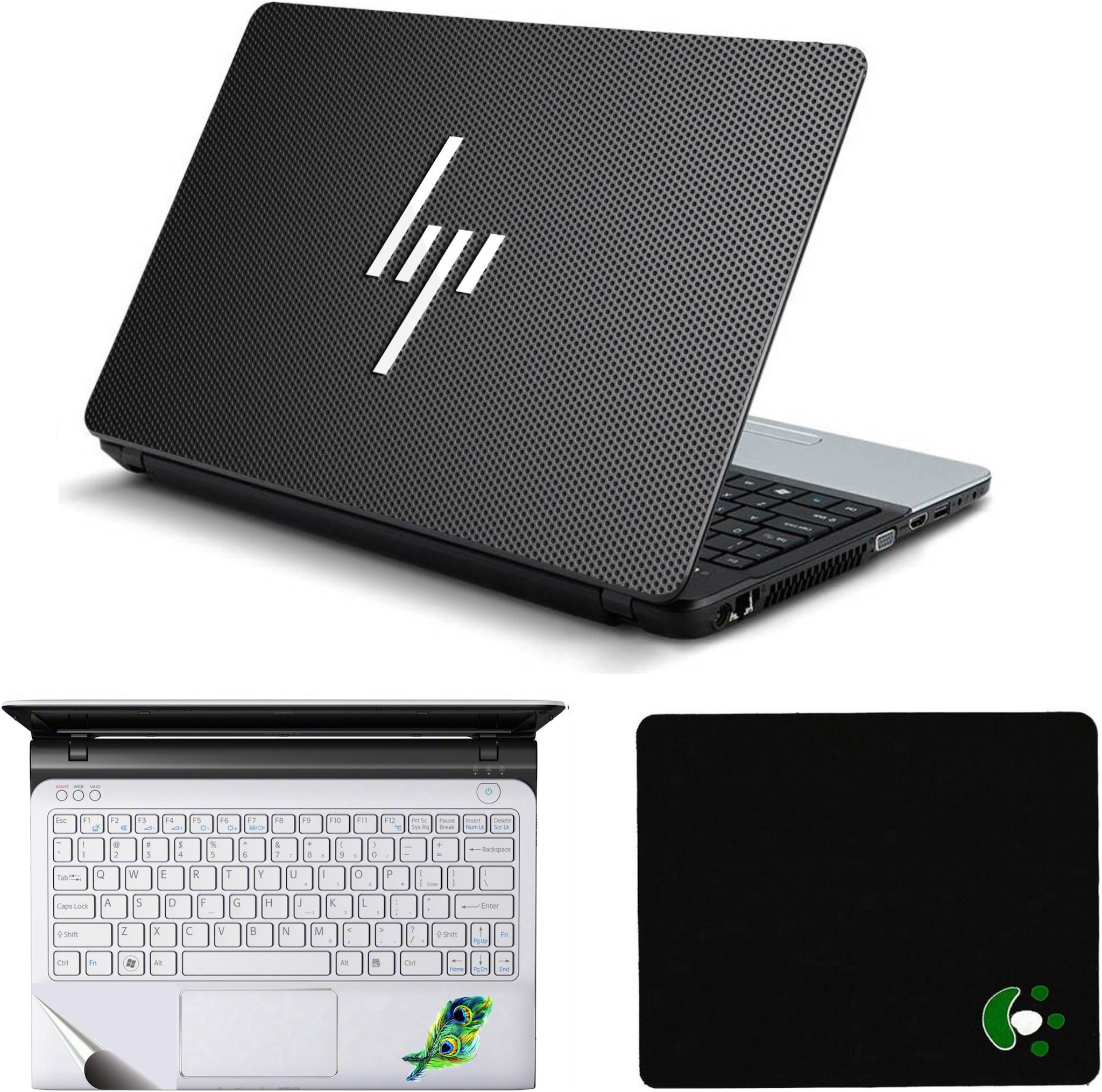 

Namo Arts Centre Net Hp Laptop Skin Sticker Mouse Pad and Palmrest Skin For 15 6 inch Laptop
