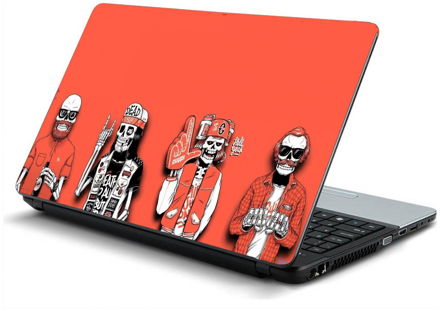 

Namo Arts Cool Skull Art Laptop Skin Stickers for HP-Dell-Lenovo-Acer-Asus 15 6 inch Laptops Notebooks