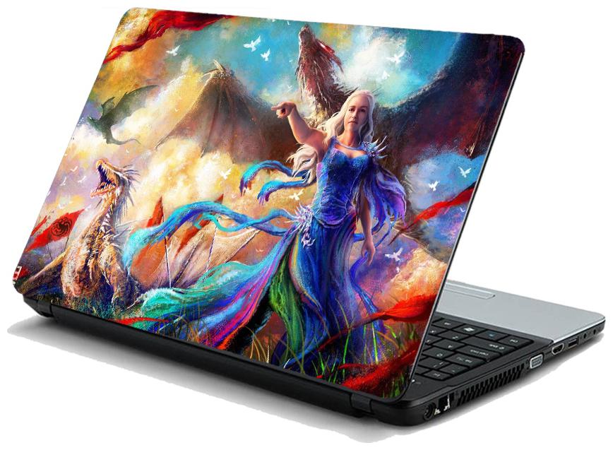 

Namo Arts GOT Dragon Girl Laptop Skin Stickers HP-Dell-Lenovo-Acer-Asus Laptops Notebooks 15 6 inch