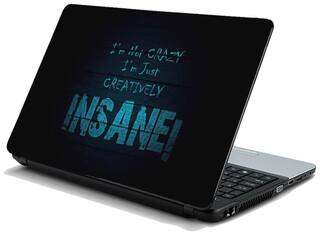 Buy Namo Arts Insane Laptop Skin Stickers Hp Dell Lenovo Acer Asus Laptops Notebooks 15 6 Inch Online At Low Prices In India Paytmmall Com