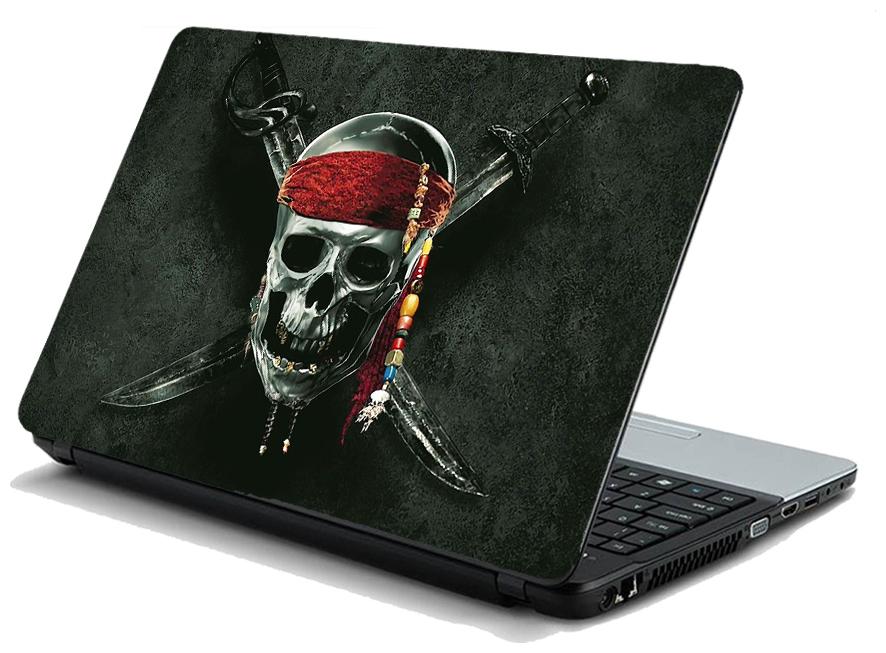 

Namo Arts Pirates of The Caribbean Skull Laptop Skin Stickers HP-Dell-Lenovo-Acer-Asus Laptops Notebooks 15 6 inch