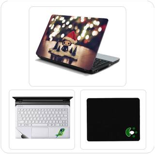 Buy Namo Arts Snow Boy Laptop Skin Stickers Mouse Pad And Palmrest Skin For Hp Dell Lenovo Acer Asus 15 6 Inch Laptops Notebooks Online At Low Prices In India Paytmmall Com