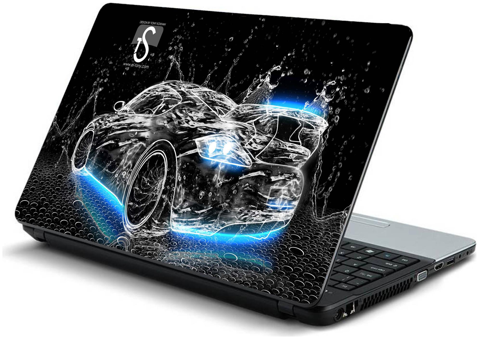 

Namo Arts Water Car Laptop Skin Stickers for HP-Dell-Lenovo-Acer-Asus 15 6 inch Laptops Notebooks