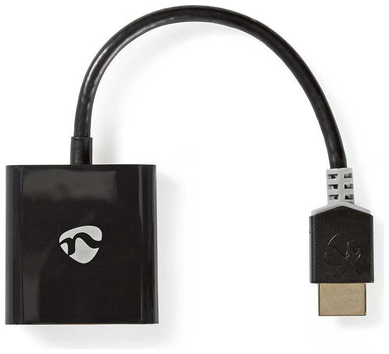 

Nedis HDMI - VGA Cable Excellent Performance HDMI Connector - VGA Female 3 5 mm output 0 2m Anthracite