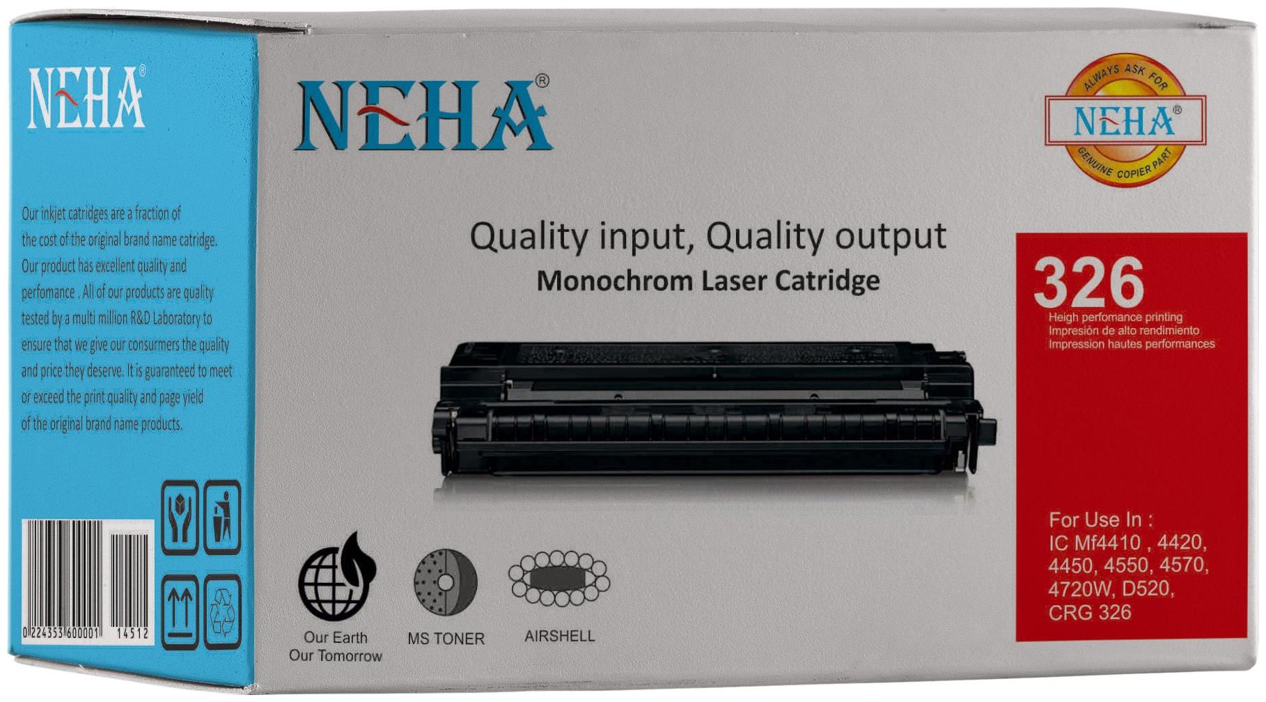 

Neha 326 Compatible Laser Toner Cartridge for Canon LBP 6200d
