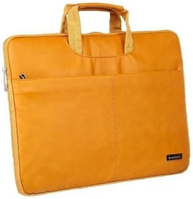 Neopack Leather Sleeve / Slim Bag / Slip Case for All 33.02 cm 13 Inch Laptops / Macbook Pro Air 13.3 Tan HP Apple Macbook Sony Samsung Len