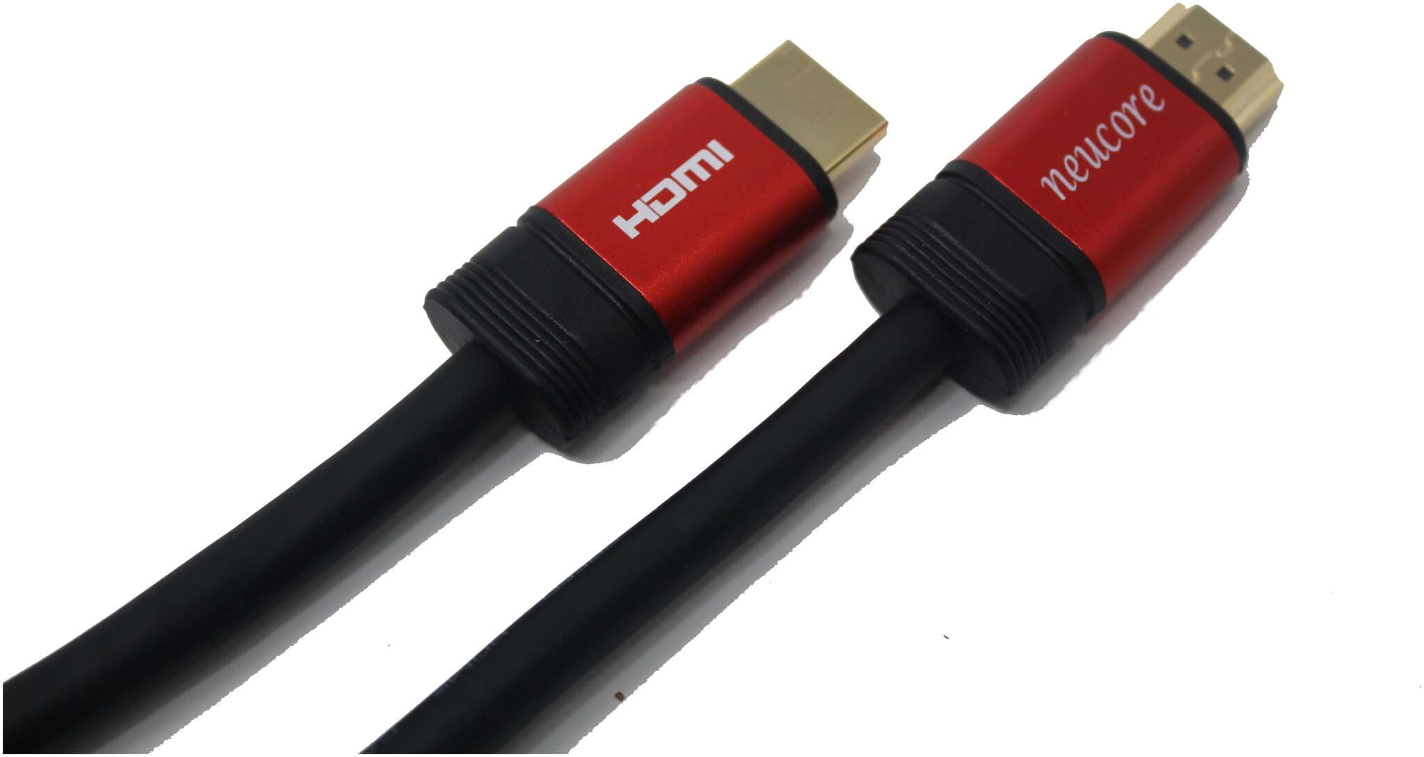 

Neucore 1 4v HDMI Male to Male 24K Gold Plated Connectors 1 5 Meter(Black Red)