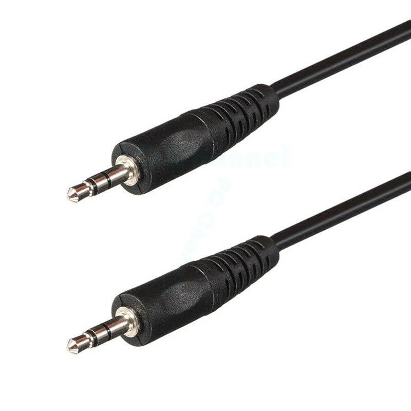 

New 50Ft 50Ft 3 5mm Male to Male MM Audio AUX Stereo Cable
