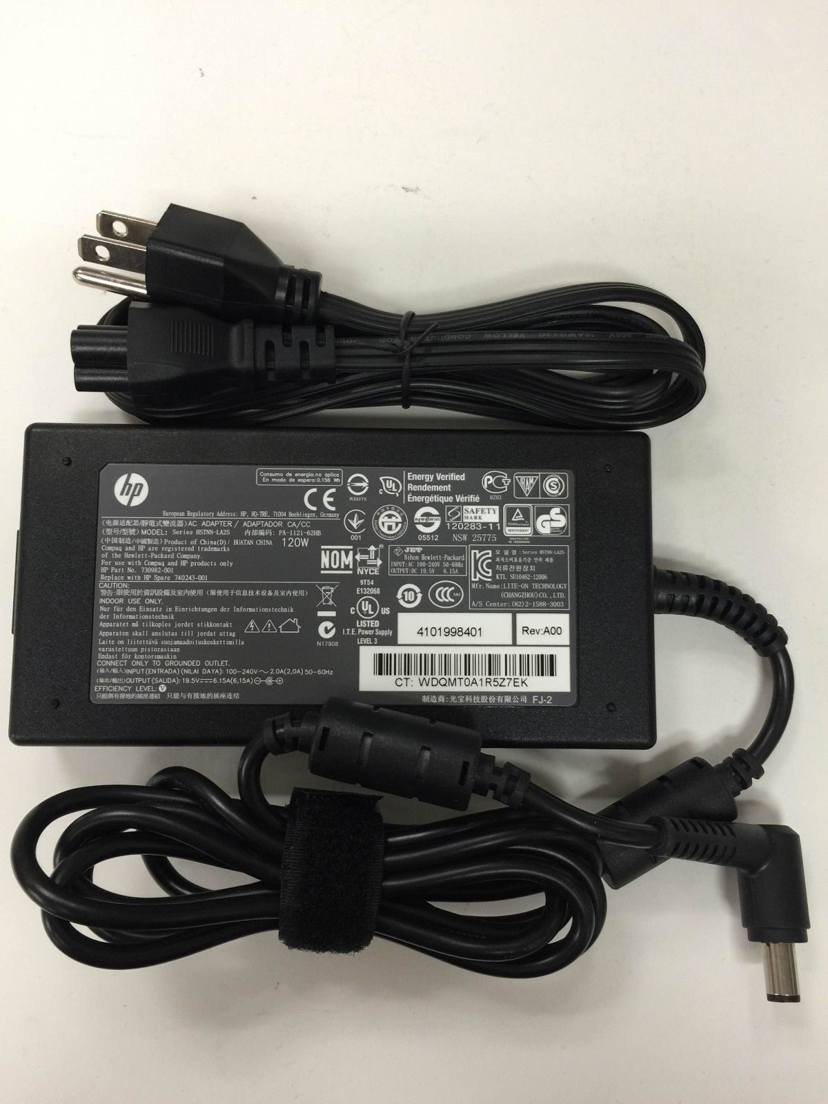 

NEW Genuine HP Elite POS 141 G1 1NW77UT AC Power Supply Adapter Charger